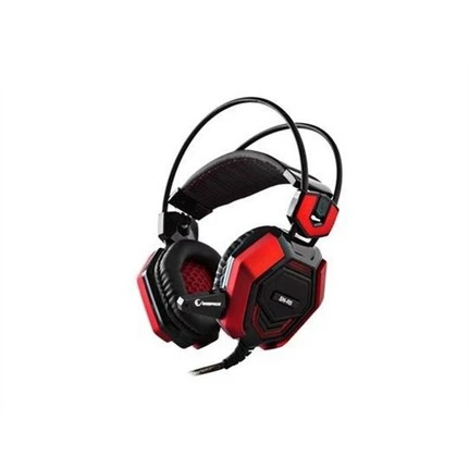 SNOPY RAMPAGE SN-R5 SİYAH/KIRMIZI GAMING HEADSET MİKROFONLU KULAKLIK