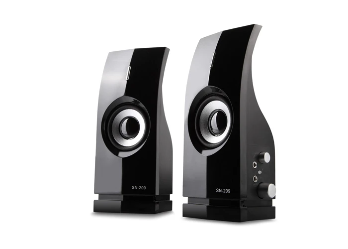 SNOPY SN-209 2.0 SİYAH AC 220V SPEAKER