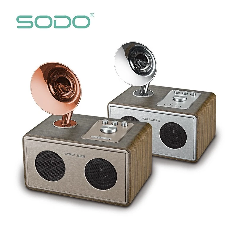 SODO Z17 RETRO BLUETOOTH HOPARLÖR GRAMOFON