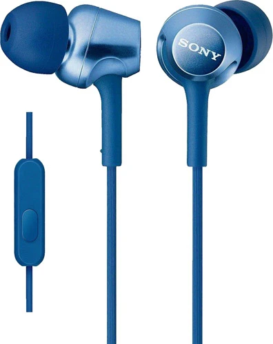 SONY MDR-EX250AP MİKROFONLU KULAK İÇİ KULAKLIK MAVİ