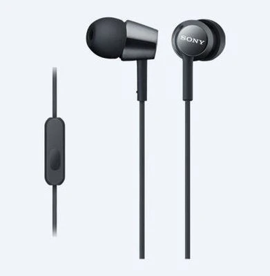 SONY MDREX15APB.CE7 MİKROFONLU SİYAH KULAKİÇİ KULAKLIK