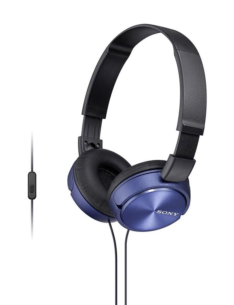 SONY MDRZX310AP/LC MAVİ TELEFON UYUMLU KAFABANTLI KULAKLIK