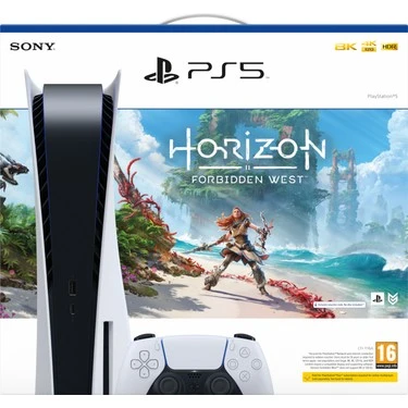 SONY PLAYSTATION 5 PS5 CD’Lİ + HORİZON FORBIDDEN WEST KEY (SONY EURASİA GARANTİLİ İ)