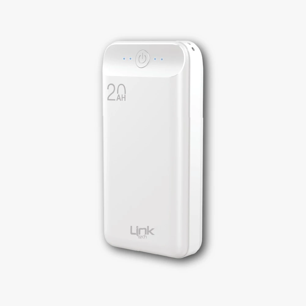 LINKTECH ST20 MİNİ 20.000 MAH POWERBANK BEYAZ
