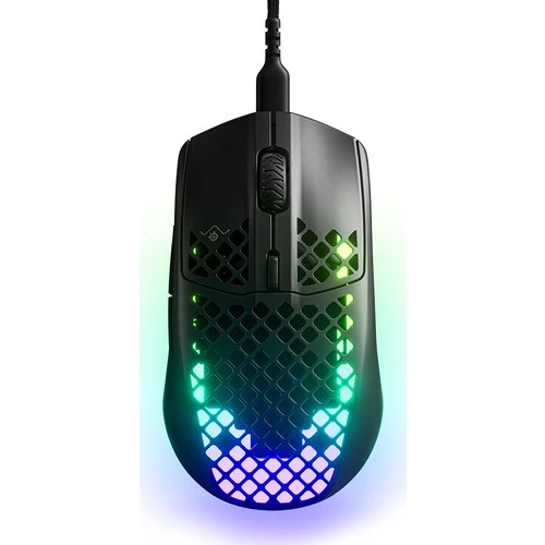 STEELSERİES AEROX 3 WIRELESS ONYX GAMİNG MOUSE - TRUEMOVE AİR OPTİK SENSÖR - 68 GRAM - SUYA DAYANIKLI - SİYAH