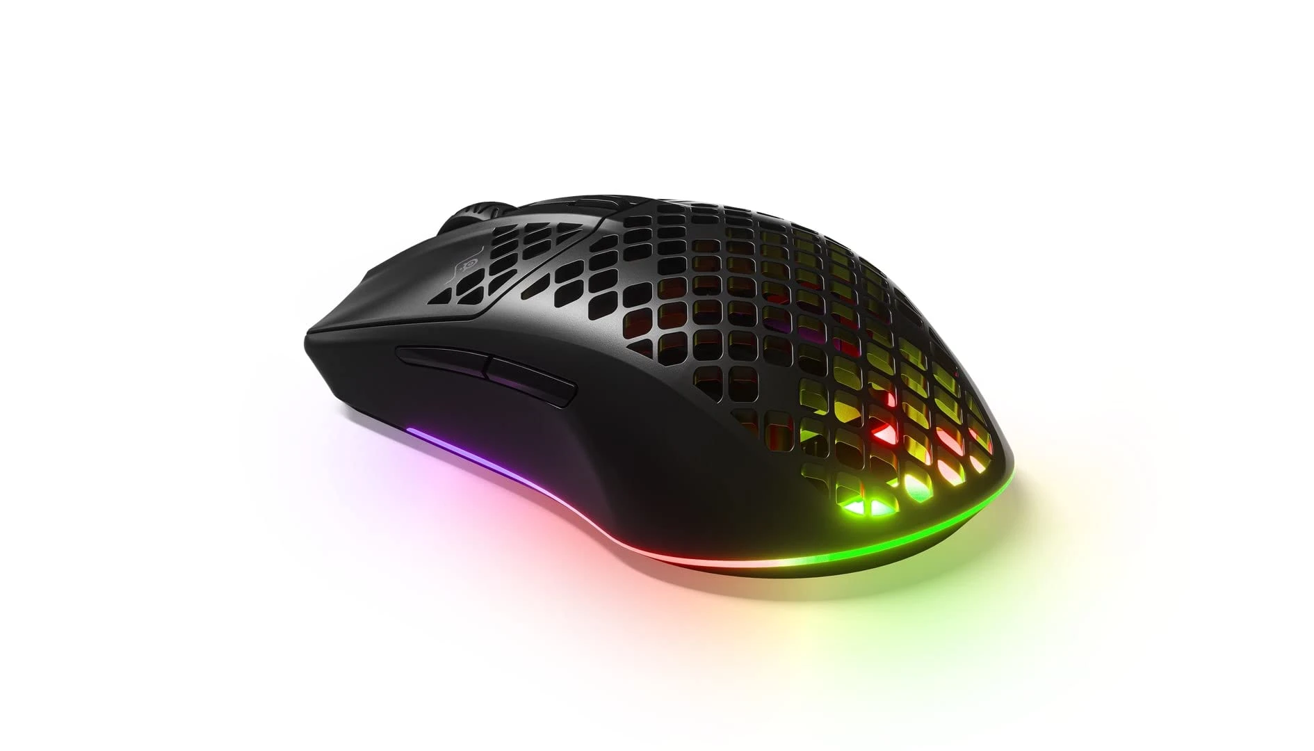 STEELSERİES AEROX 3 WIRELESS ONYX GAMİNG MOUSE - TRUEMOVE AİR OPTİK SENSÖR - 68 GRAM - SUYA DAYANIKLI - SİYAH