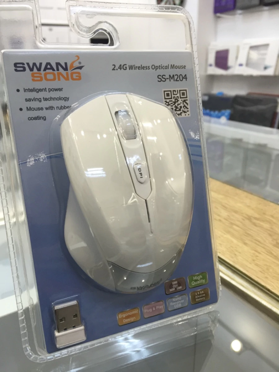 SWAN SONG SS-M204-H KABLOSUZ MOUSE GRİ