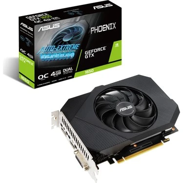 TEŞHİR ASUS GEFORCE PH GTX 1650 4GB OC 128BİT GDDR6 (DX12) PCI-EXPRESS 3.0 EKRAN KARTI (PH-GTX1650-O4GD6)