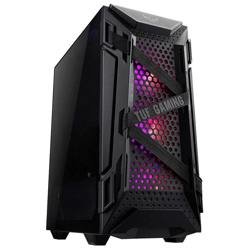 TEŞHİR ASUS TUF GAMING GT301 RGB TEMPERLİ CAM USB 3.2 MİD TOWER KASA