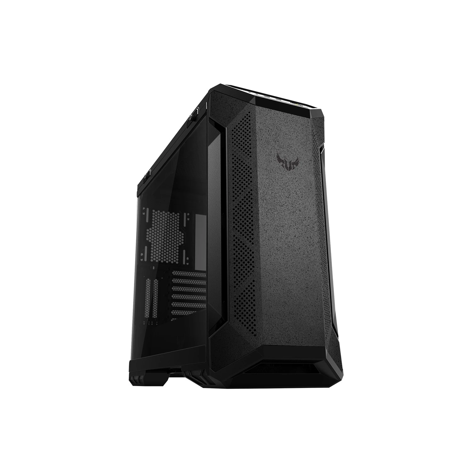 TEŞHİR ASUS TUF GAMİNG GT501VC USB 3.1 TEMPERLİ CAM ATX/EATX OYUNCU KASASİ, FANSİZ