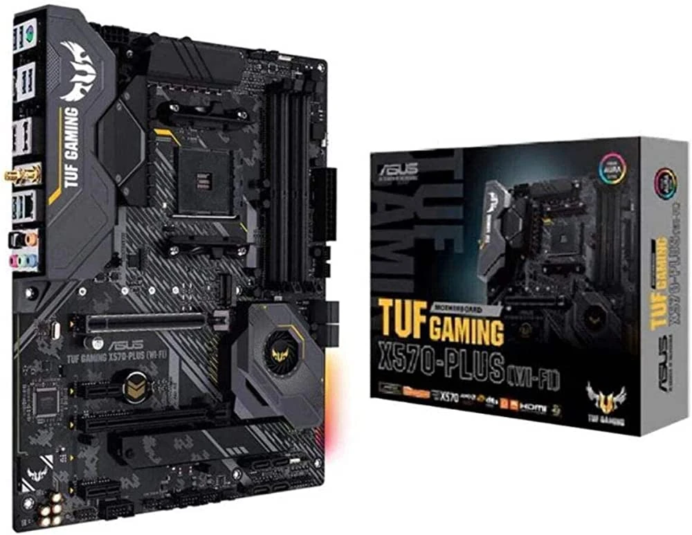 TEŞHİR ASUS TUF GAMING X570-PLUS (WI-FI) 4400MHZ (OC) DDR4 SOKET AM4 M.2 ATX ANAKART
