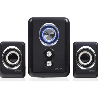 TEŞHİR DARK DK-AC-SP211 2+1 11W SİYAH HOPARLÖR