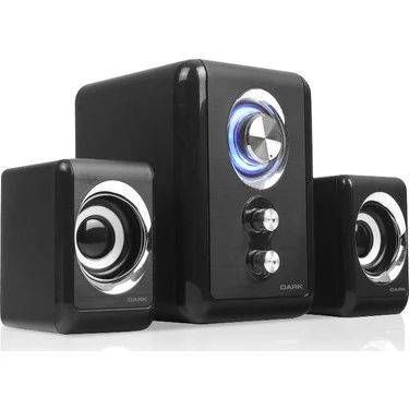 TEŞHİR DARK DK-AC-SP211 2+1 11W SİYAH HOPARLÖR