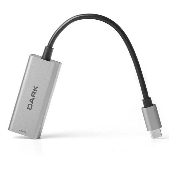 TEŞHİR DARK USB 3.1 TYPE-C GİGABİT 10/100/1000 LAN ETHERNET DÖNÜŞTÜRÜCÜ ADAPTÖR