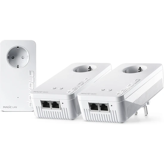 TEŞHİR DEVOLO 8374 MAGİC 1 WİFİ 1200 MBPS - KABLOSUZ POWERLİNE MENZİL GENİŞLETİCİ ÇOKLU ODA KİTİ