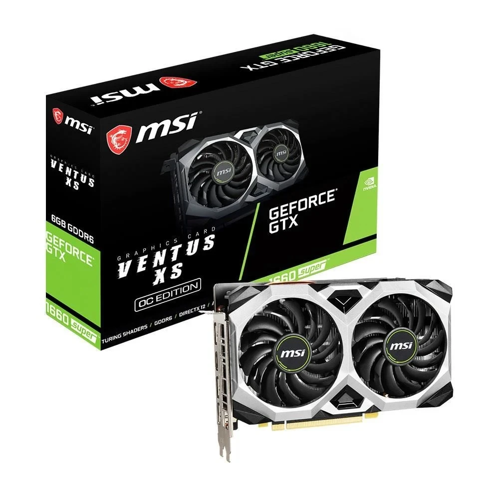 TEŞHİR MSI GEFORCE GTX 1660 SUPER VENTUS XS OC 6GB GDDR6 192BİT NVIDIA EKRAN KARTI