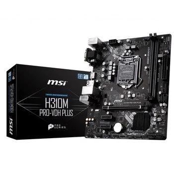 TEŞHİR MSI H310M PRO-VDH PLUS 2666MHZ(OC) DDR4 SOKET 1151 HDMI DVI VGA MATX ANAKART
