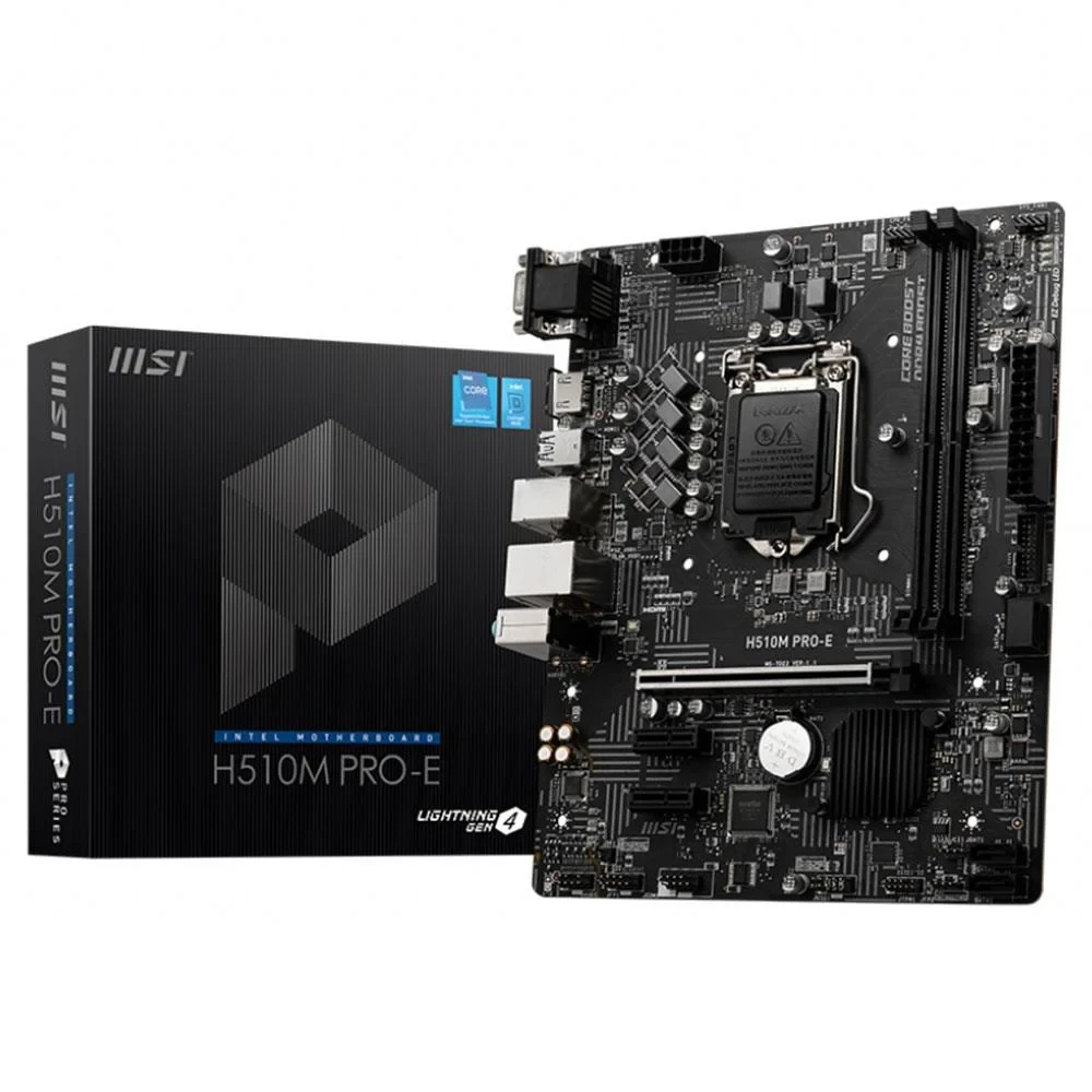 TEŞHİR MSI H510M PRO-E INTEL H510 SOKET 1200 DDR4 3200MHZ (OC) ANAKART