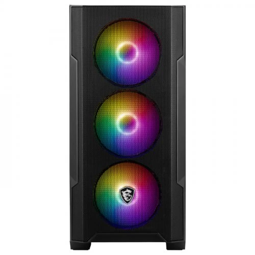 TEŞHİR MSI MAG FORGE M100A AKRİLİK MESH 4X120MM AUTO RGB FAN USB 3.2 MİCRO-ATX TOWER GAMİNG (OYUNCU) KASA