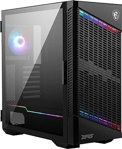 TEŞHİR MSI MPG VELOX 100P AİRFLOW TEMPERLİ CAM USB TYPE-C 4X120MM FAN ATX MİD-TOWER GAMİNG (GENEL) KASA