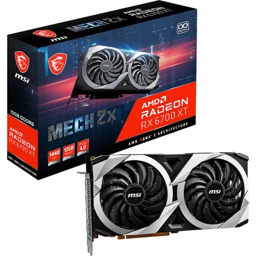 TEŞHİR MSI RADEON RX 6700 XT MECH 2X OC 12GB 192BİT GDDR6 PCI-EXPRESS X16 EKRAN KARTI (RX 6700 XT MECH 2X 12G OC)