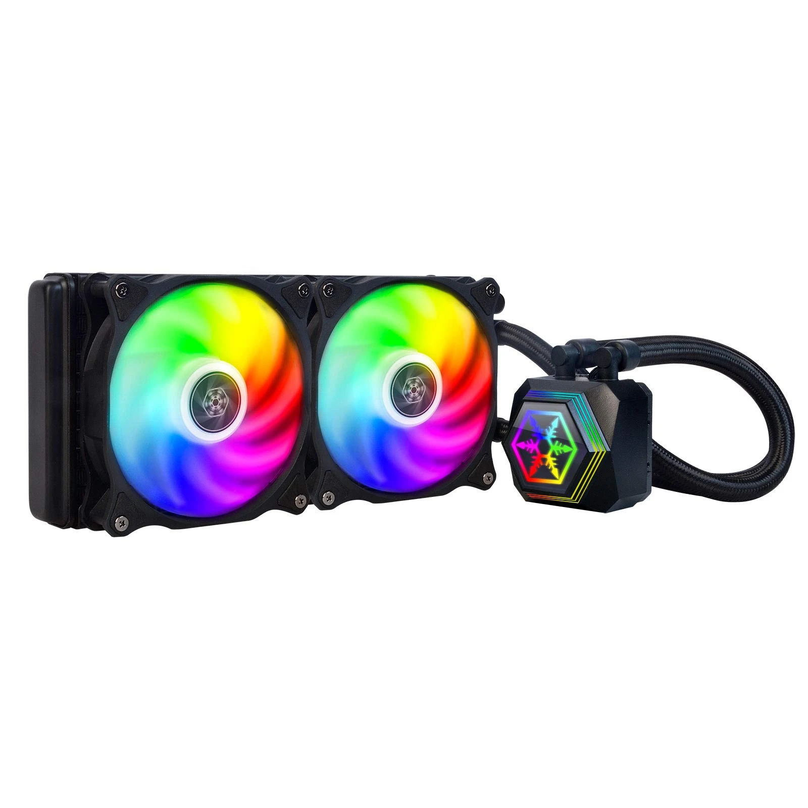 TEŞHİR SİLVERSTONE PF240 ARGB 240 MM 2 X 12 CM FAN İŞLEMCİ, 5 V, 2 KONNEKTÖR