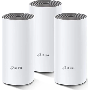 TEŞHİR TP-LİNK DECO E4 AC1200 TÜM EVİ KAPSAYAN MESH 3'LÜ WİFİ SİSTEMİ