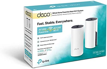 TEŞHİR TP-LİNK DECO P9 AV1000 & AC 1200 MBPS MESH TÜM EV 2'Lİ  POWERLİNE & WİFİ SİSTEMİ
