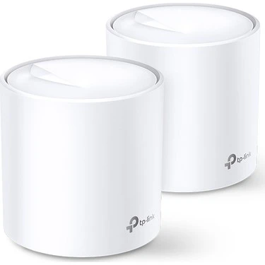 TEŞHİR TP-LİNK DECO X60 AX 3000 MBPS TÜM EV MESH Wİ-Fİ 6 SİSTEMİ ( 2’LÜ PAKET )