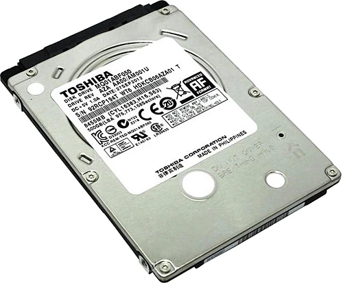 TOSHIBA 2,5" 500GB 8MB 5400RPM MQ01ABF050