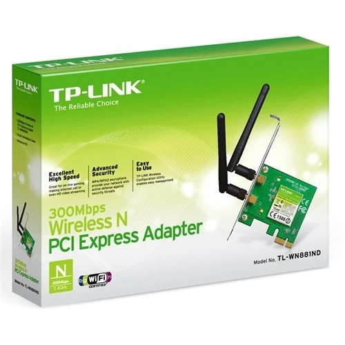 TP-LINK TL-WN881ND 300MBPS WIRELESS N PCI