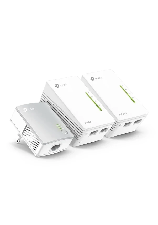 TP-LİNK TL-WPA4220T KIT 300 MBPS 2.4 GHZ MENZİL GENİŞLETİCİ POWERLİNE KİTİ 3'LÜ