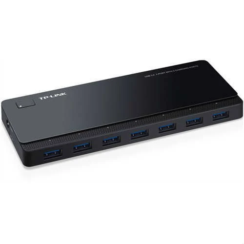 TP-LINK UH720 7-PORT 5GBPS 2 ADET ŞARJ PORTU USB 3.0 ÇOKLAYICI