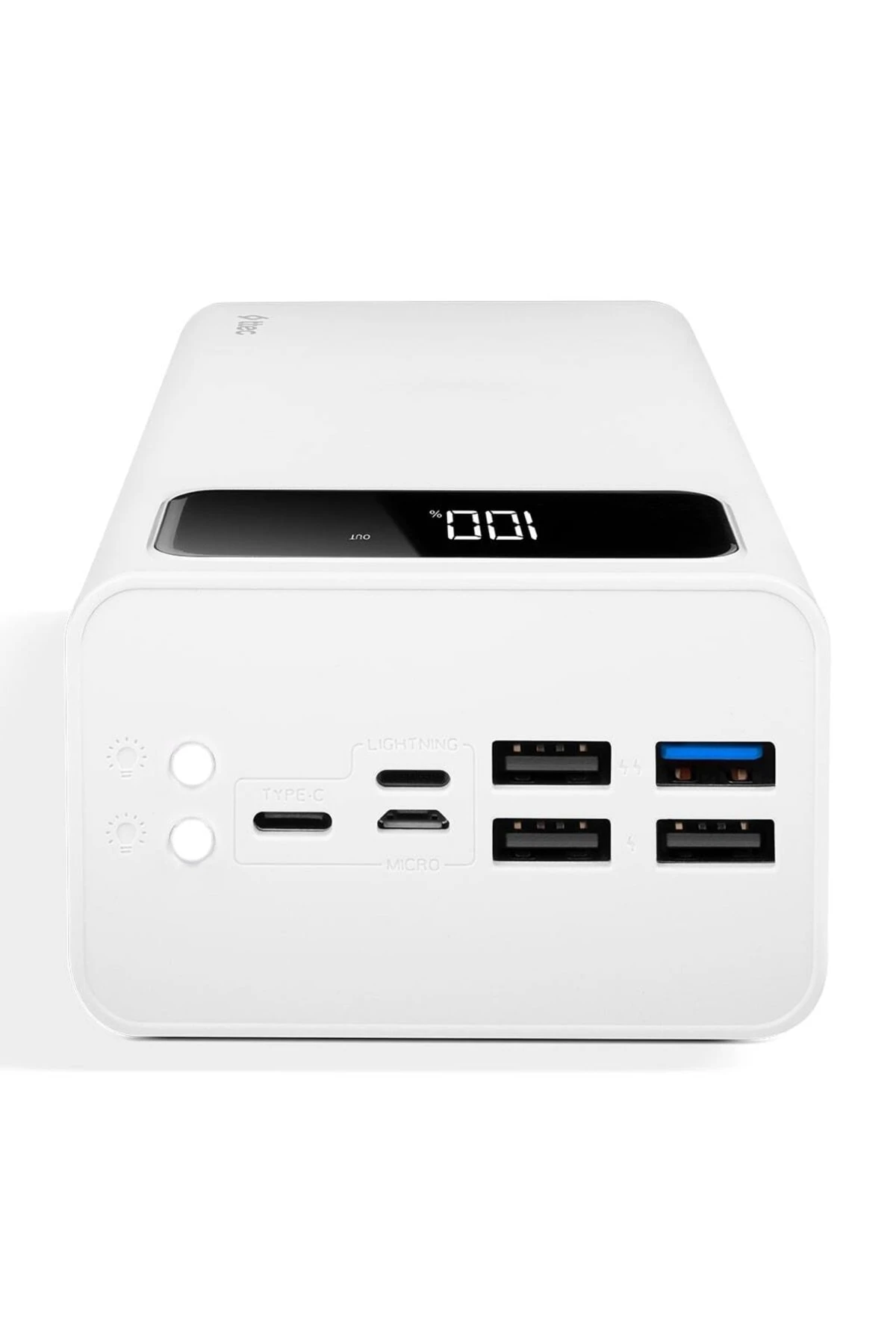TTEC RECHARGER MEGA PD 50.000MAH 20W TAŞINABİLİR ŞARJ CİHAZI BEYAZ