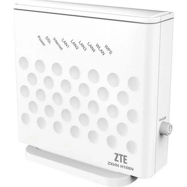TTNET ZTE  ZXHN H108N ADSL2 MODEM