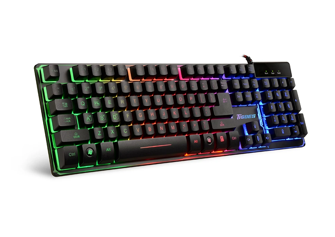 Tigoes K9 Gaming Rainbow Mekanik Hisli Gaming Klavye