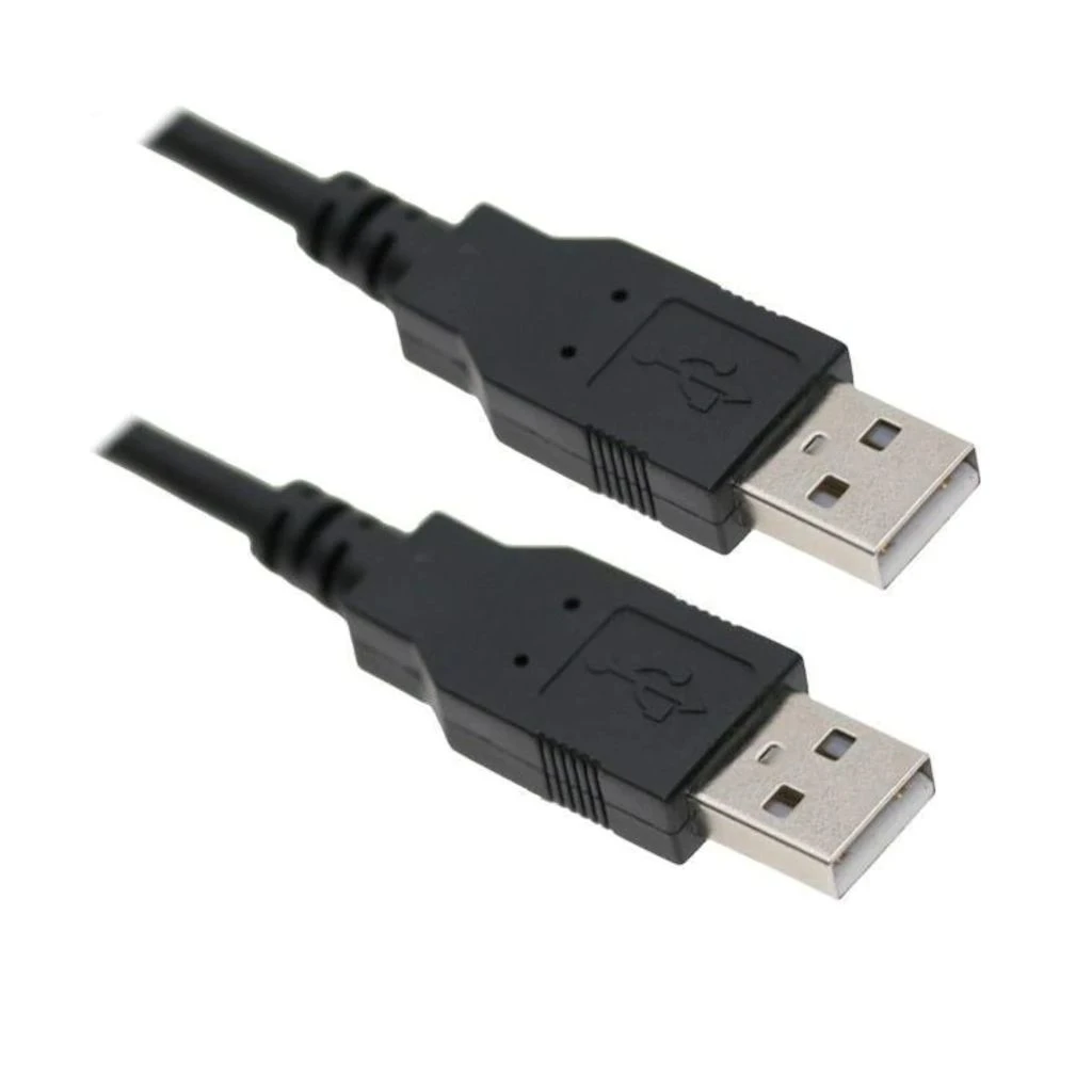 USB ERKEK/ERKEK SİYAH KISA KABLO