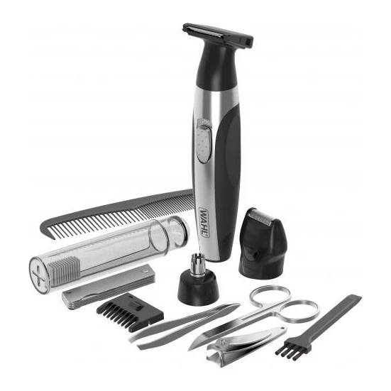 WAHL 5546S DELUXE SEYAHAT KİT ÇANTALI KULAK BURUN VE KAŞ KILI DÜZELTME MAKİNESİ
