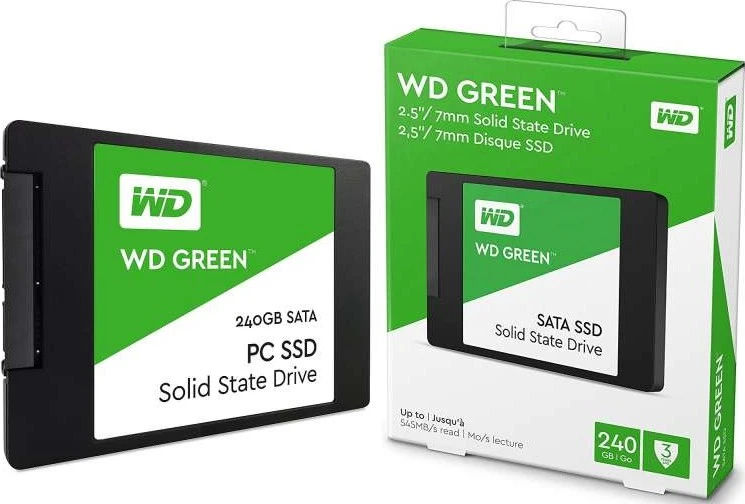 WD GREEN 2.5/7MM 240 GB SSD