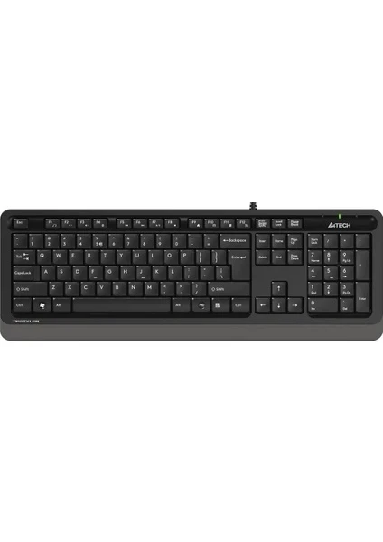 A4Tech FK10 USB Kablolu Multimedia Klavye Siyah