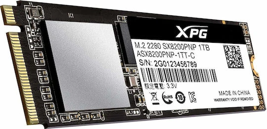 Adata XPG SX8200 Pro ASX8200PNP-1TT-C PCI-Express 3.0 1 TB M.2 SSD