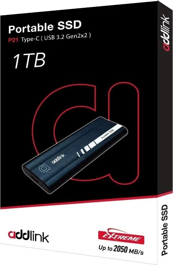 Addlink P21 AD1TBP21B2K USB 3.2 1 TB Taşınabilir SSD
