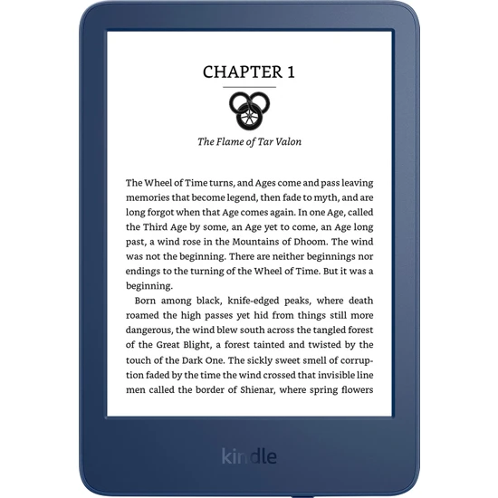 AMAZON KİNDLE TOUCH 2022 16 GB 6 İNÇ MAVİ KİTAP OKUYUCU