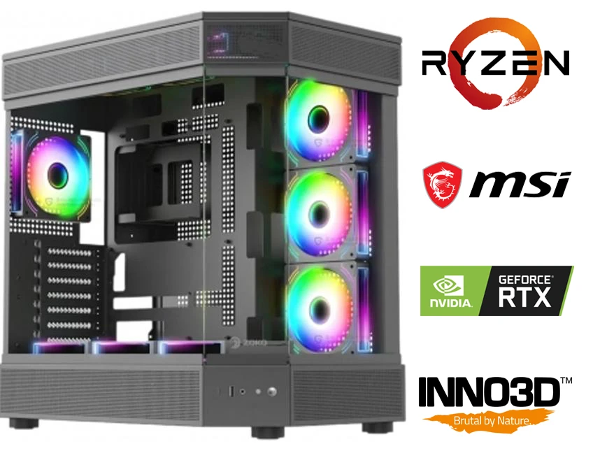 AMD RYZEN 5 5600+32GB RAM+1TB M2+RTX 5060 OYUNCU BİLGİSAYARI