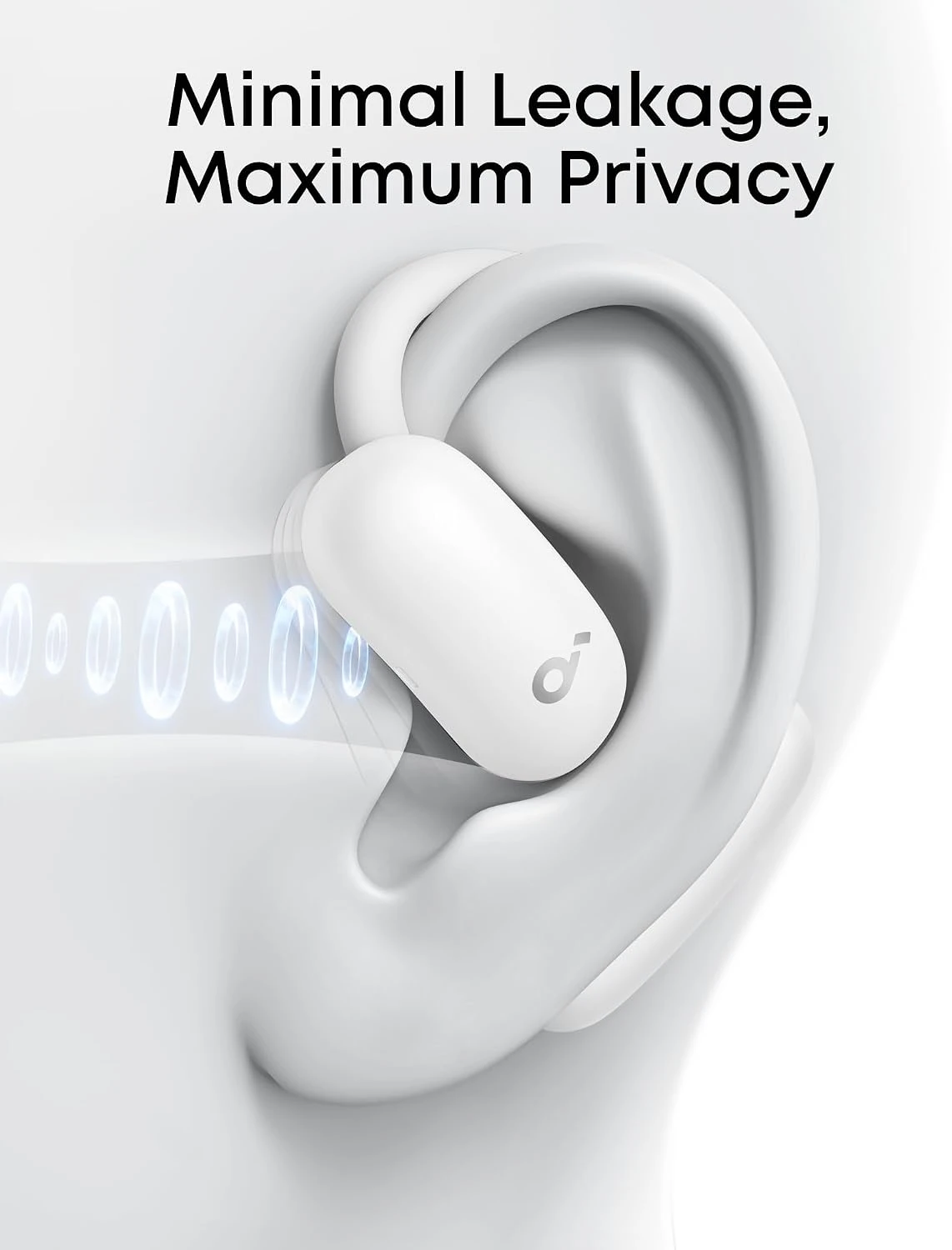 Anker SoundCore AeroFit Pro TWS Beyaz Open Ear Bluetooth Kulaklık