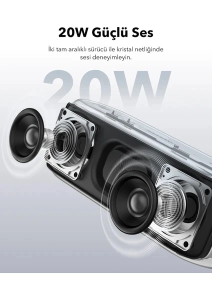 ANKER SOUNDCORE SELECT 2S SİYAH BLUETOOTH HOPARLÖR