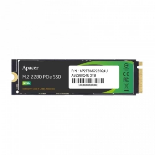 Teşhir APACER AS2280Q4U-1 2TB 7400-7000 MB/S M.2 PCIE GEN4 SSD (AP2TBAS2280Q4U-1)