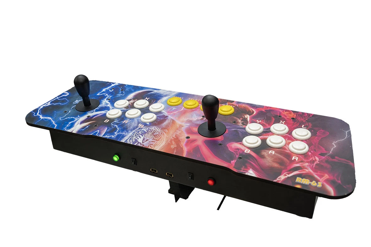 Arcade Stick Tv Oyun Konsolu Ev Tipi Pandora Box Retro 6 Saga 3D Full