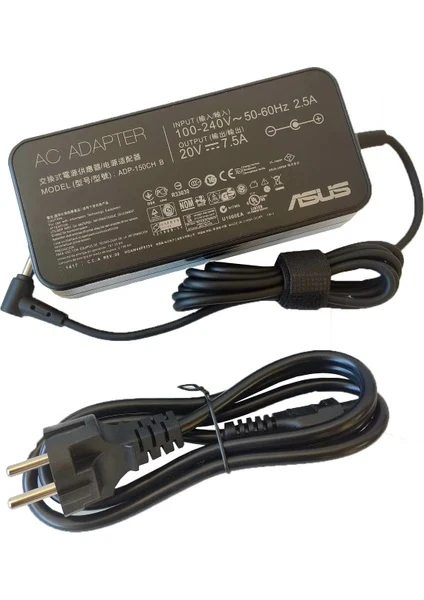 Asus 20V 7.5A 150w İğne Uç Notebook Adaptör (4.5mm - 3.0mm)