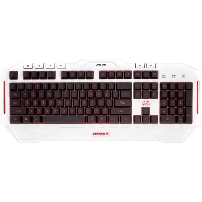ASUS CERBERUS AYDINLATMALI Q TÜRKÇE USB OYUNCU KLAVYESİ